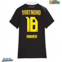 Borussia Dortmund Ethan Nwaneri #18 Bortedrakt Dame 2026-27 Kortermet